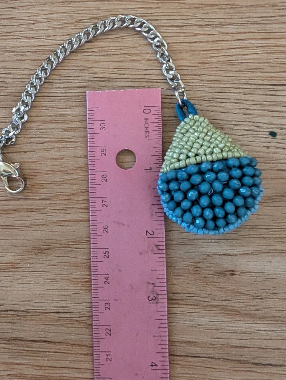 Hand Beaded 3D Bag Charms/ Keychains 12pc Lot